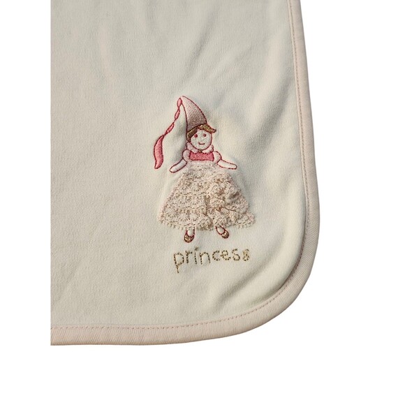 Vintage Gymboree 2004 PRINCESS Baby Blanket 100% Cotton  *Read flaws - Picture 3 of 15